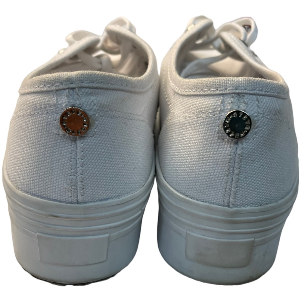 Steve Madden Mayra Platform Sneakers White Canvas… - image 7